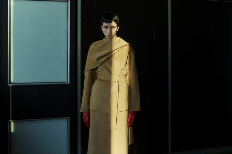 Rhune Chocolate coat long