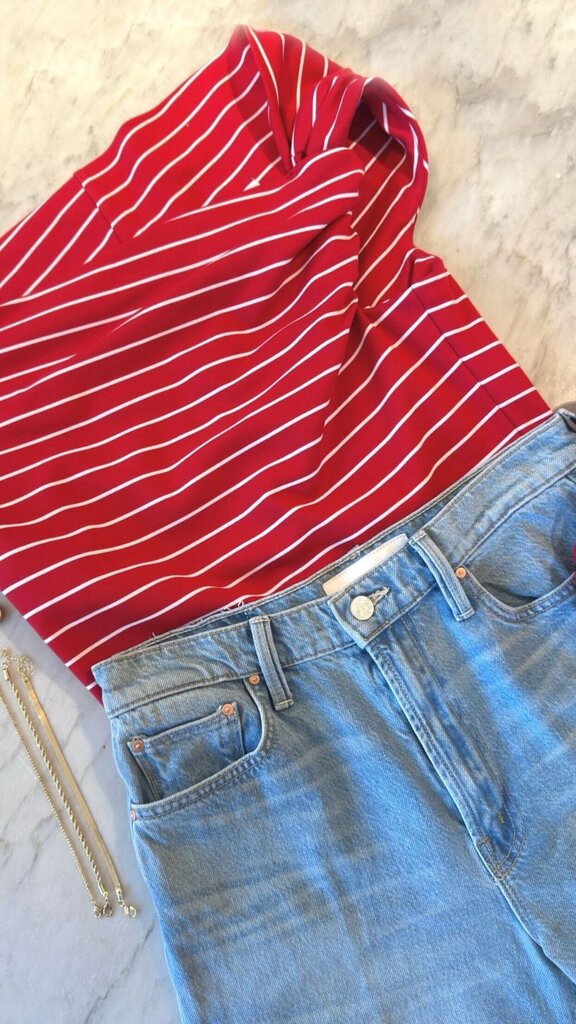 MSGM Streepjes Top