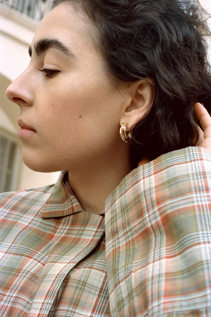 Completedworks Big gold earrings