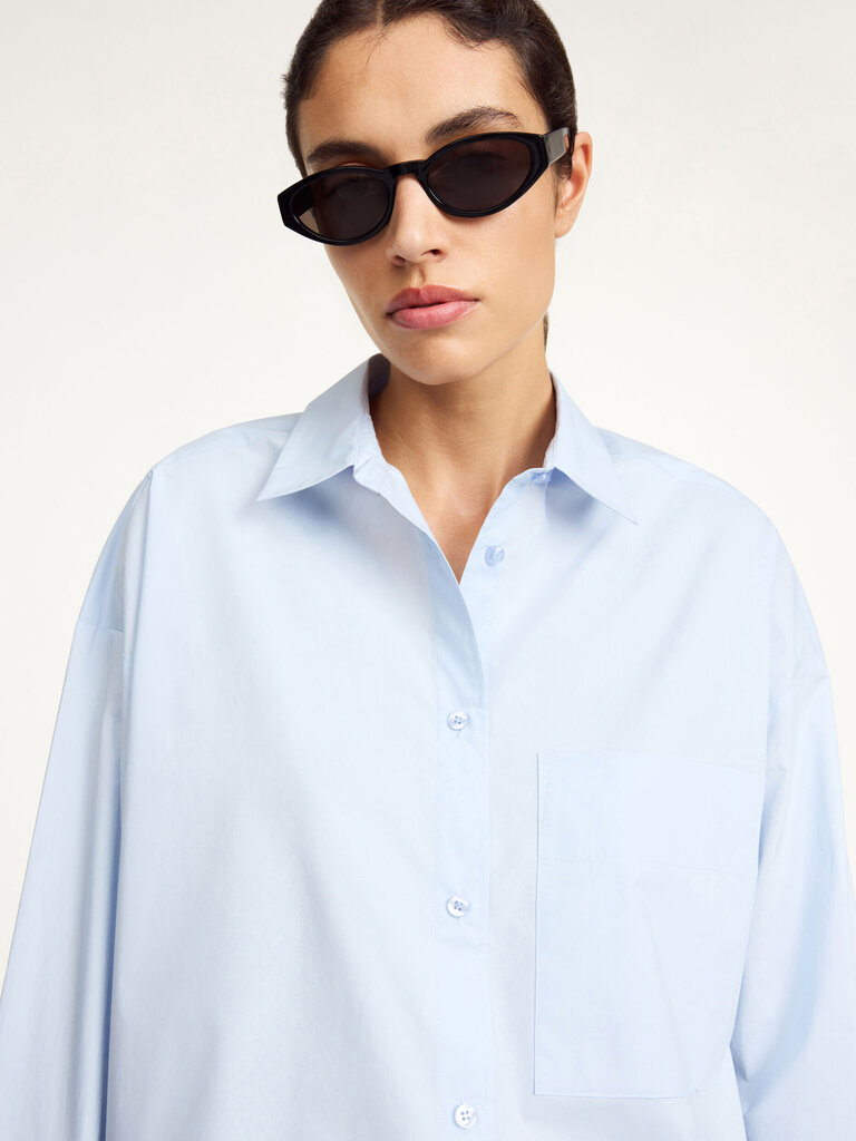 by malene birger Blue shirt
