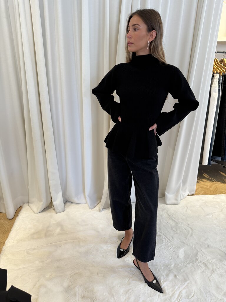 Rohe Sculptural knitted top