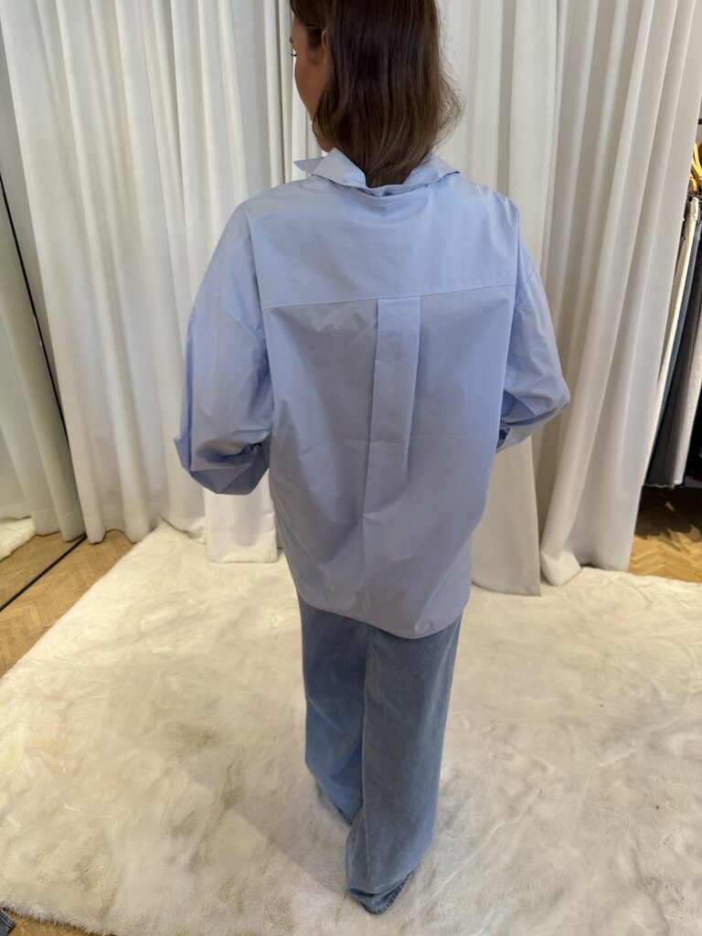by malene birger Blue shirt