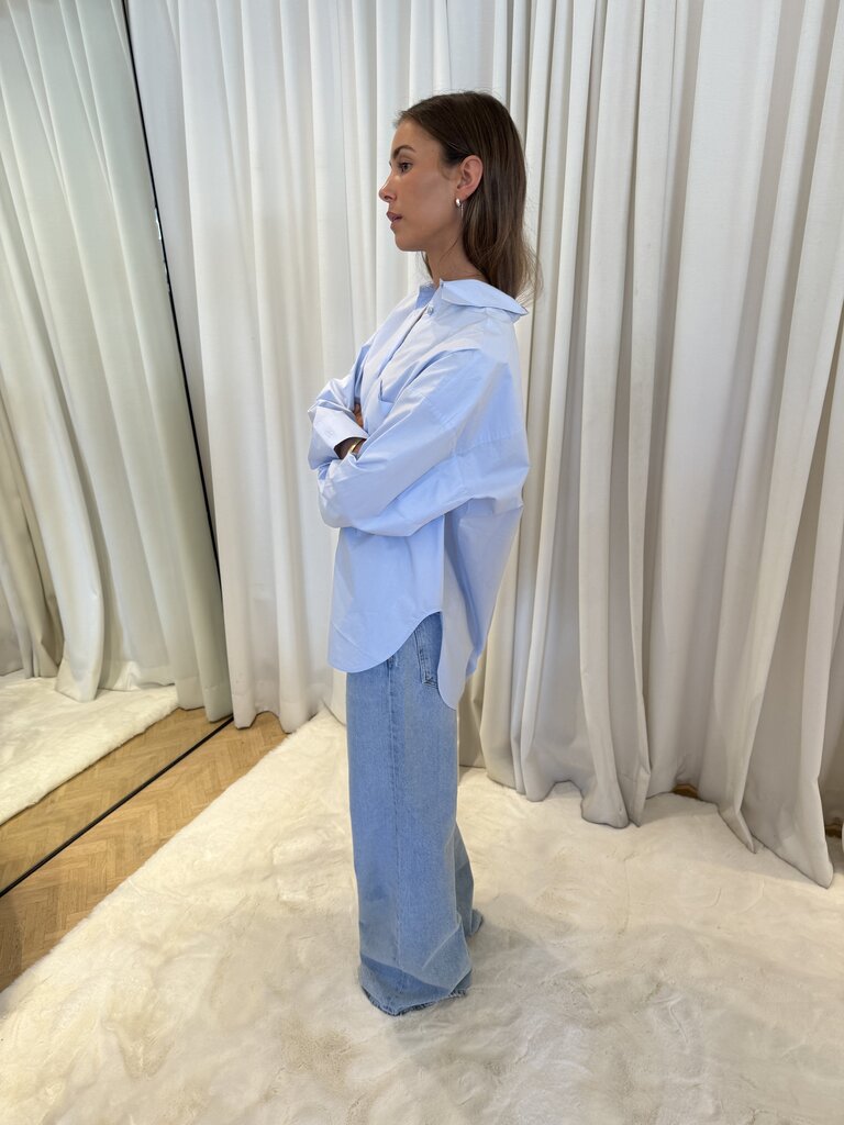 by malene birger Blue shirt