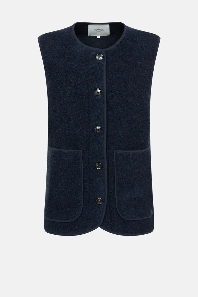 Marie wool vest