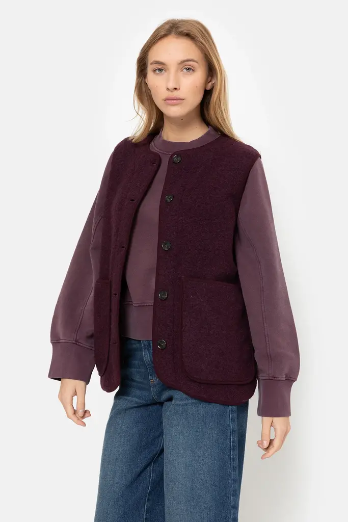 Marie wool vest