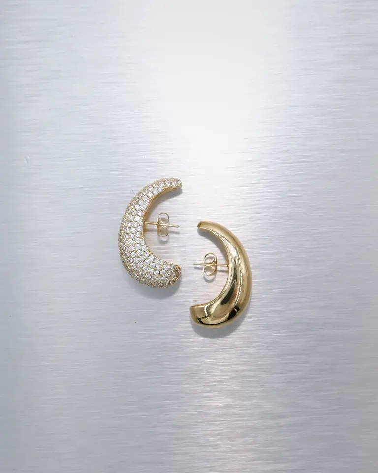 Billion Avenue Drop diamond ear stud