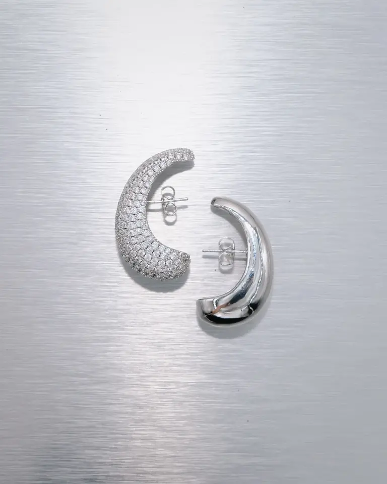 Billion Avenue Drop diamond ear stud