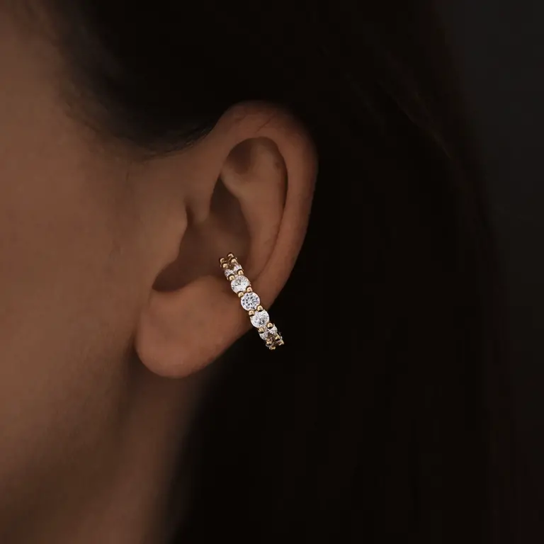 Billion Avenue Aris diamond earcuff