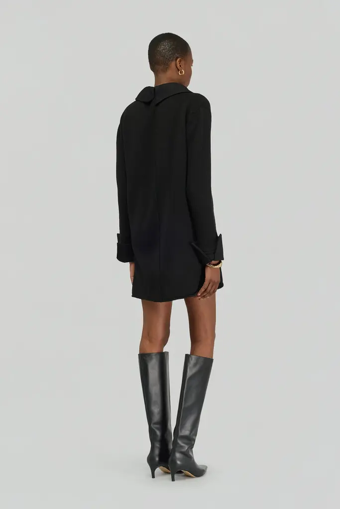 Semicouture Black knitted dress