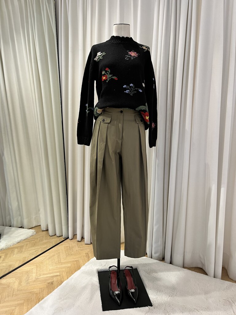 semi couture Floral knit