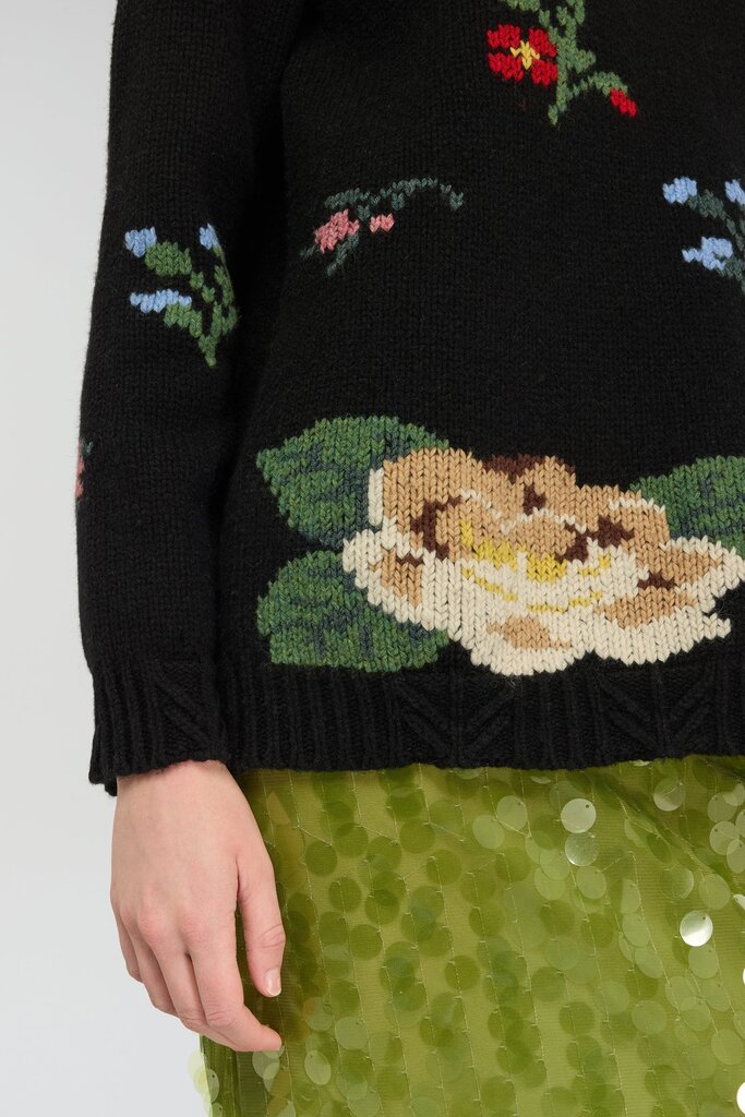 semi couture Floral knit