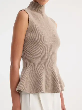 Rohe Sleeveless knitted top
