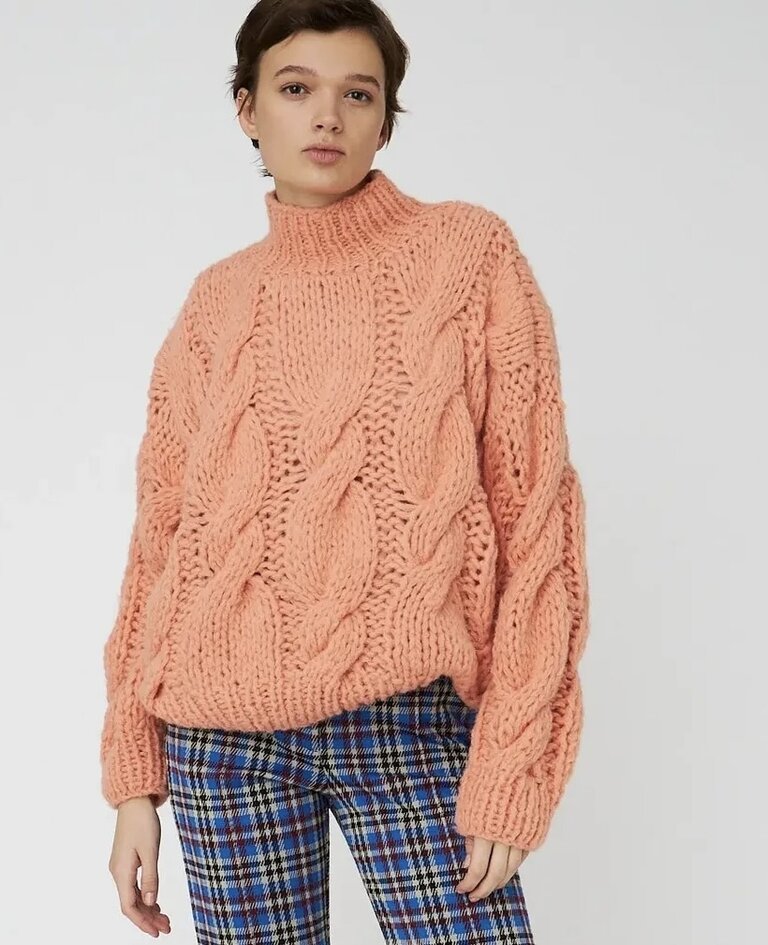 Stella Nova Peru apricot knit