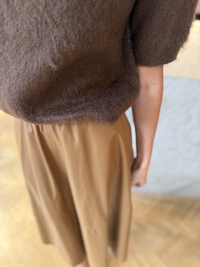 Leather skirt