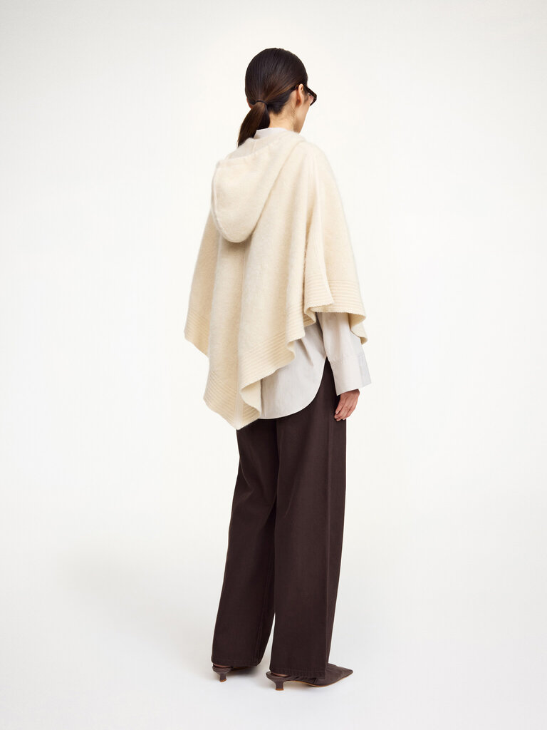 Malene Birger Cream poncho