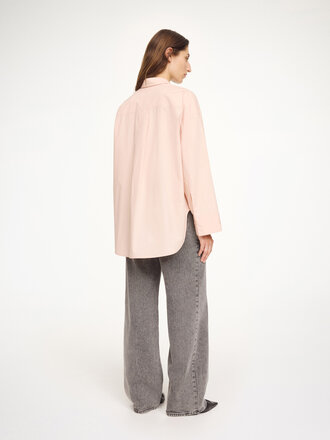 Malene Birger Crispy cotton shirt rose Malene Birger Crispy cotton shirt rose