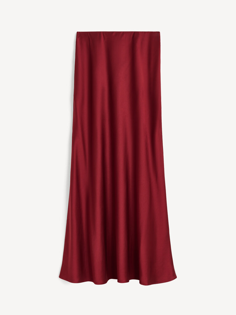 Malene Birger Burgundy flowy skirt