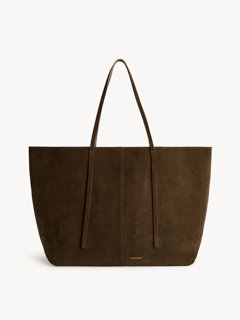 Malene Birger Brown suede bag