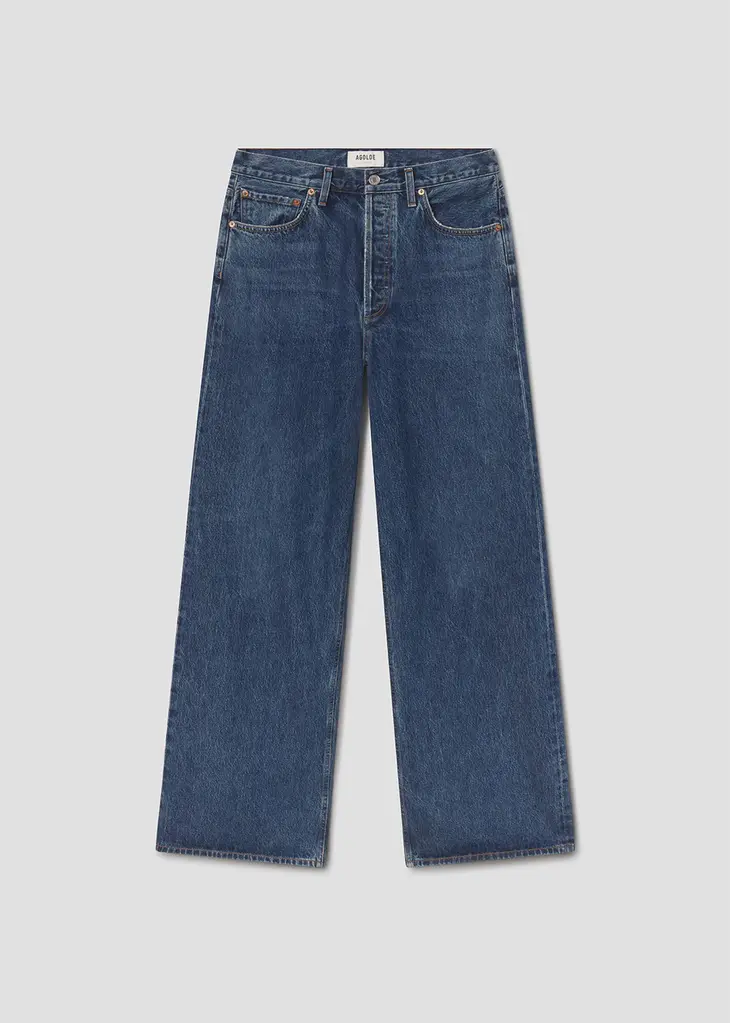 Agolde Wide leg dark denim