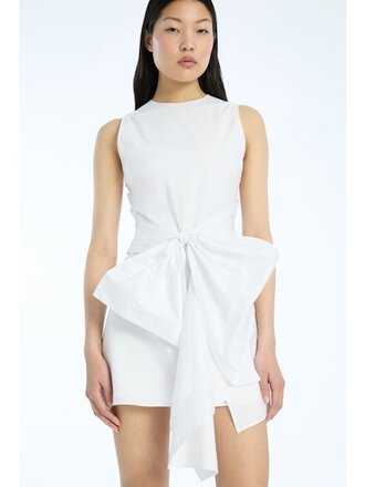 Rotate Sleeveless dress bow