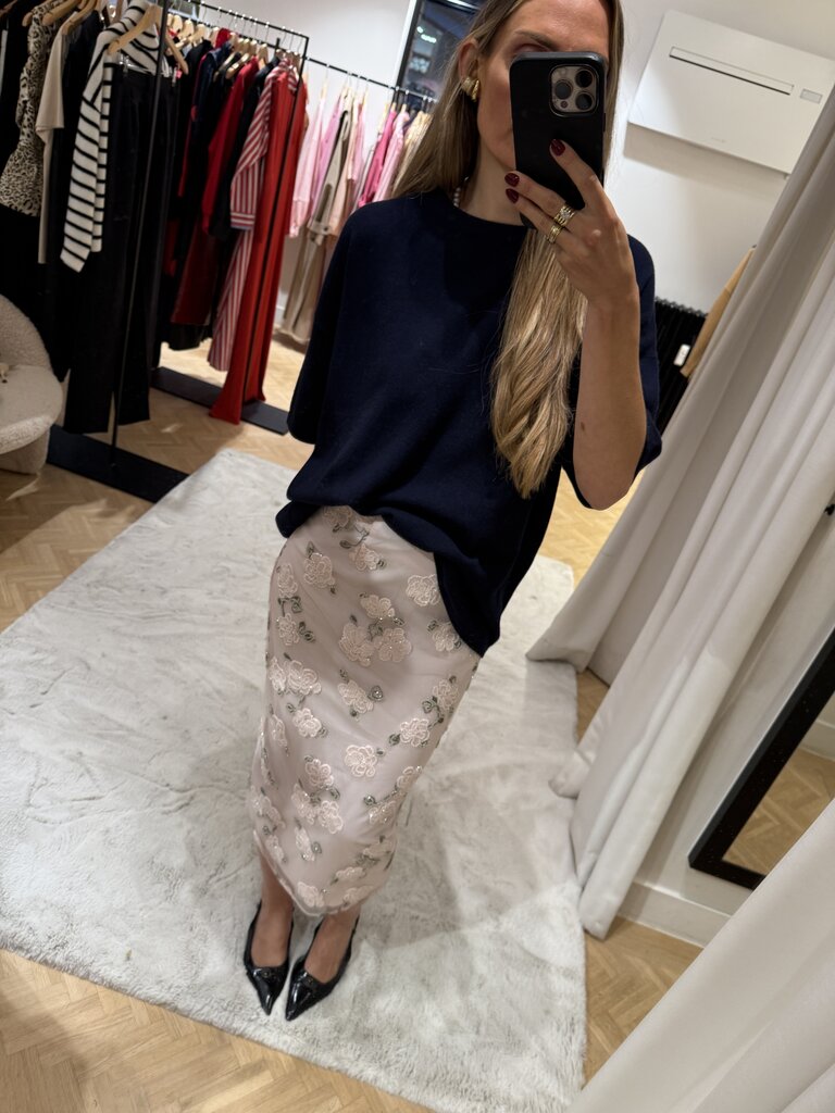 Rotate Sequin pencil skirt