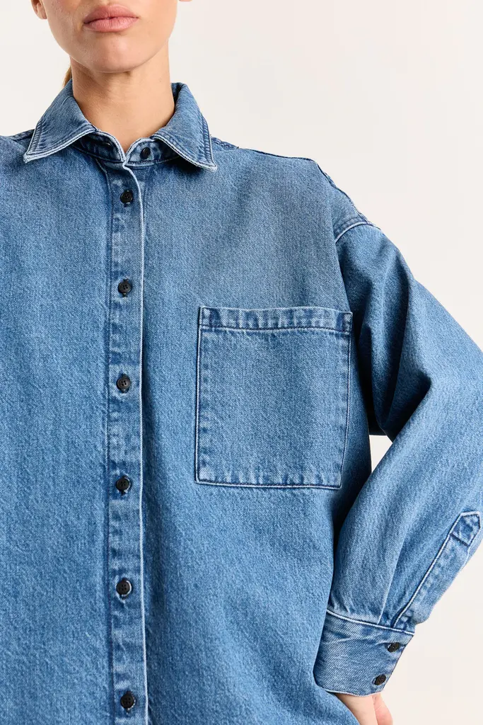 Studio Clique Oversized denim shirt