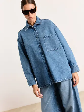 Studio Clique Oversized denim shirt