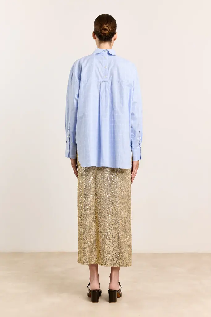 Studio Clique Gold sequin skirt