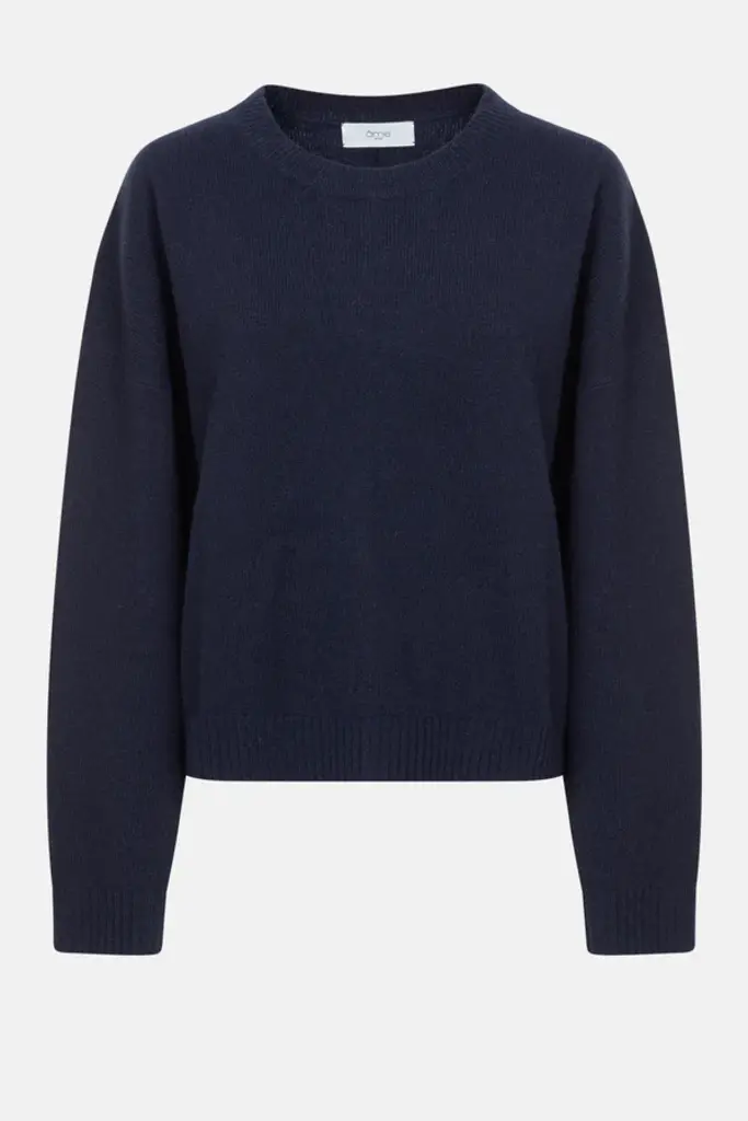 Navy knit