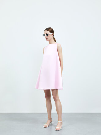 Rhune Barbara dress pink duchesse