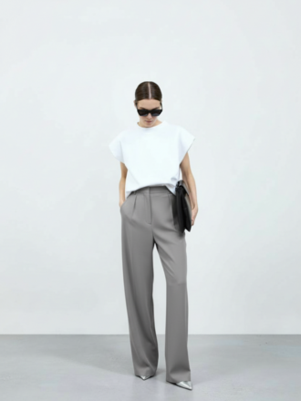 Rhune Celine pants tailored grey