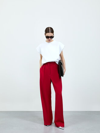 Rhune Celine pants tailored red