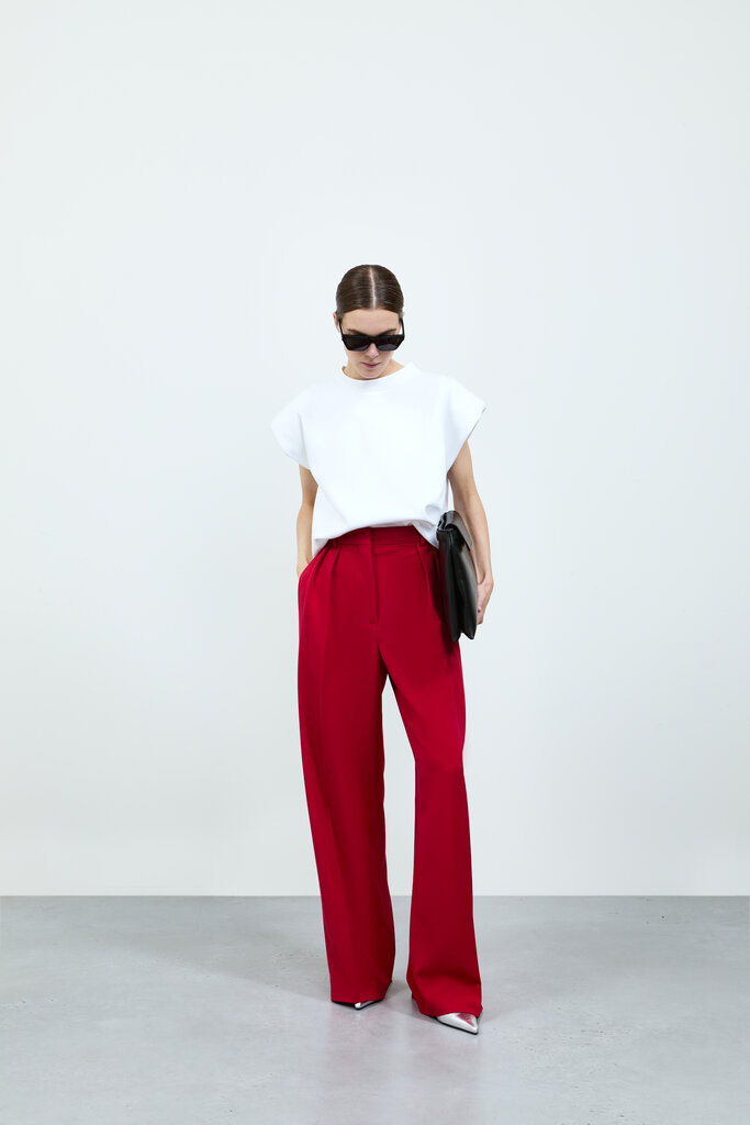Rhune Celine pants tailored red