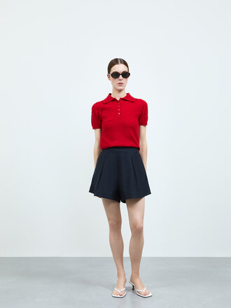 Rhune Jeremy Short Knit Red SS26