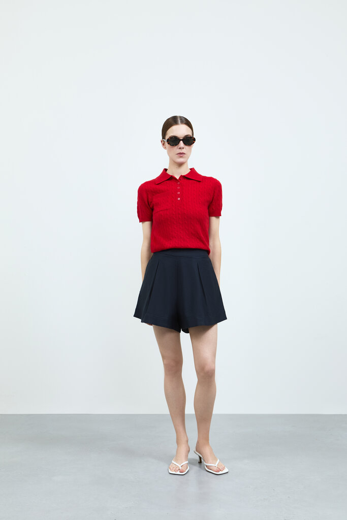 Rhune Jeremy polo knit red