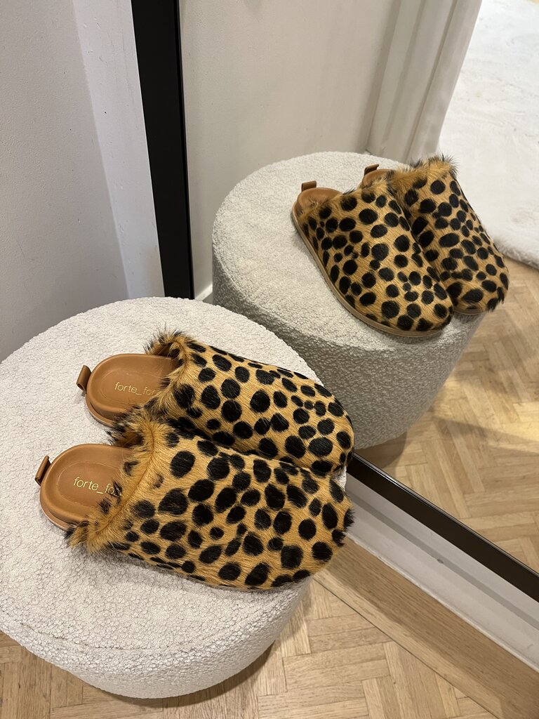 Loafer dots sabot