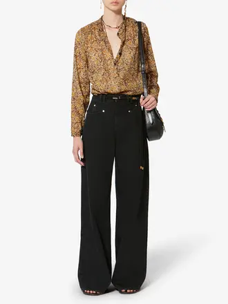 Flowerprint blouse