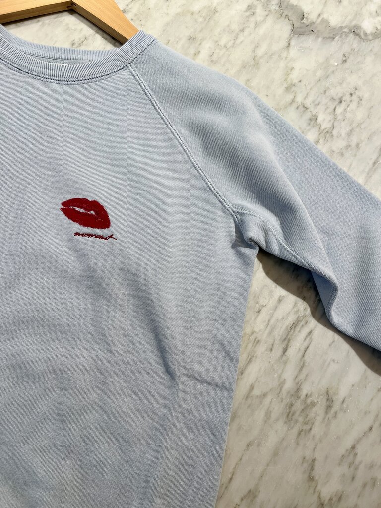 Lightblue Kiss sweater