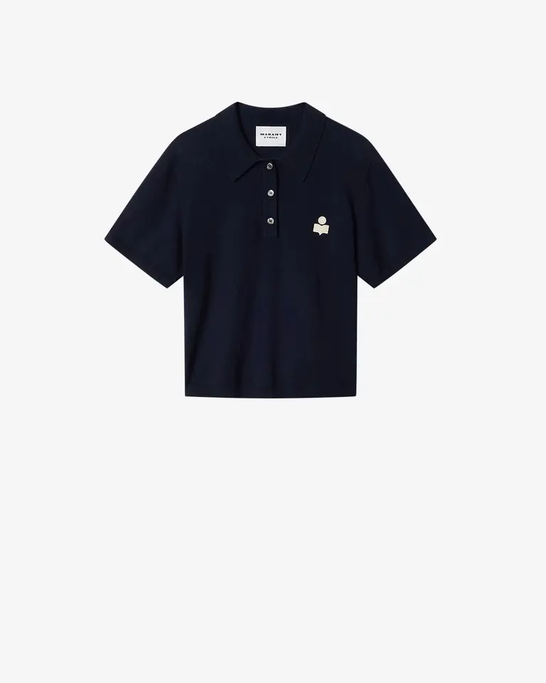 Midnight knit polo