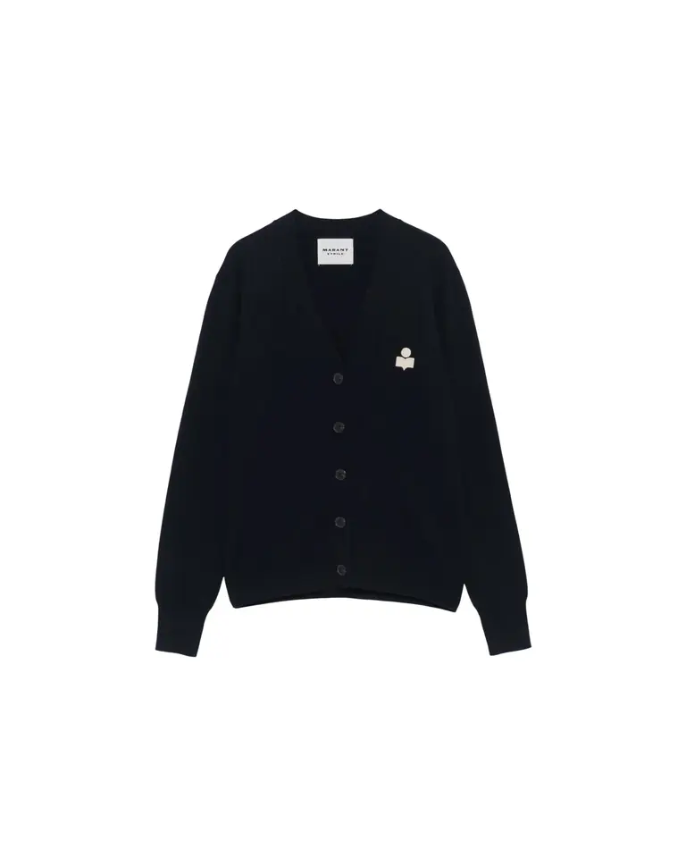 Navy cardigan