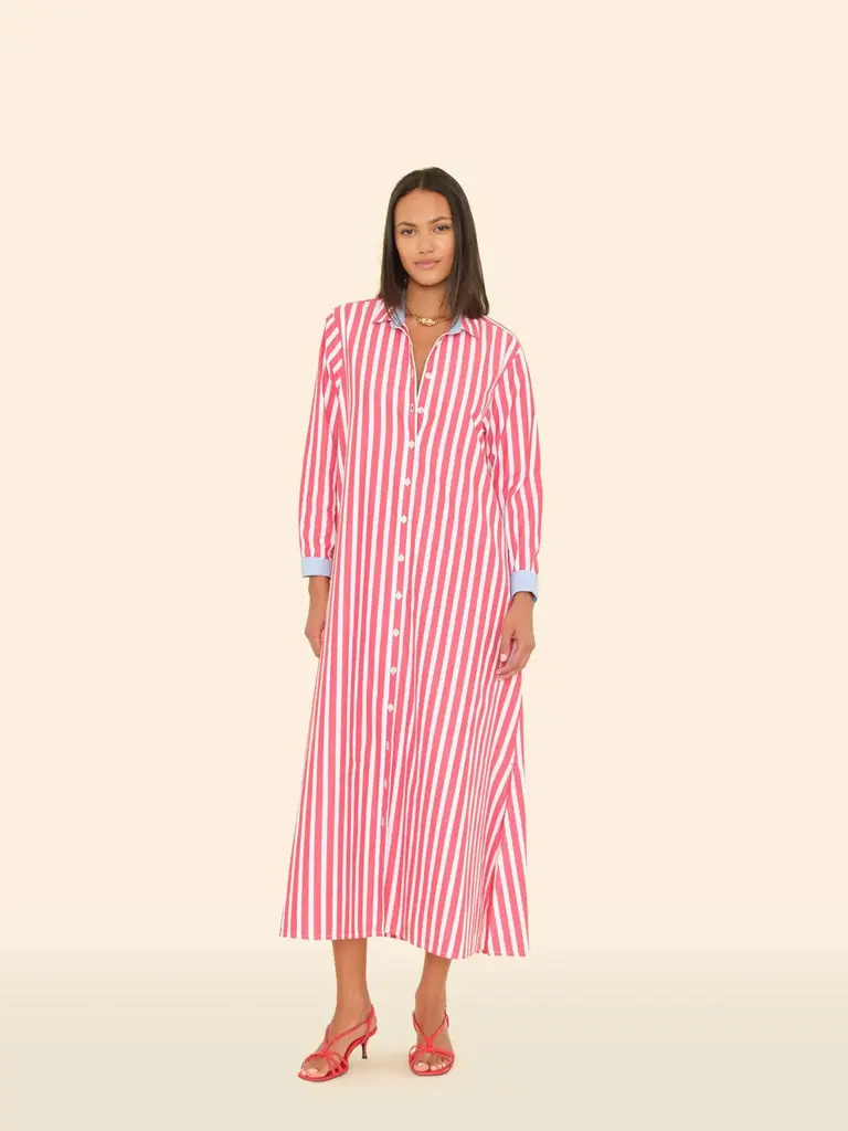 Xirena Striped shirtdress