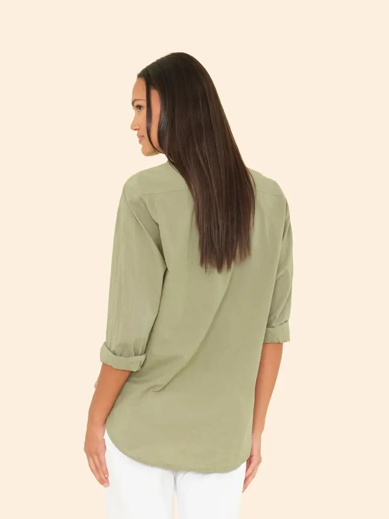 Xirena Soft cotton shirt
