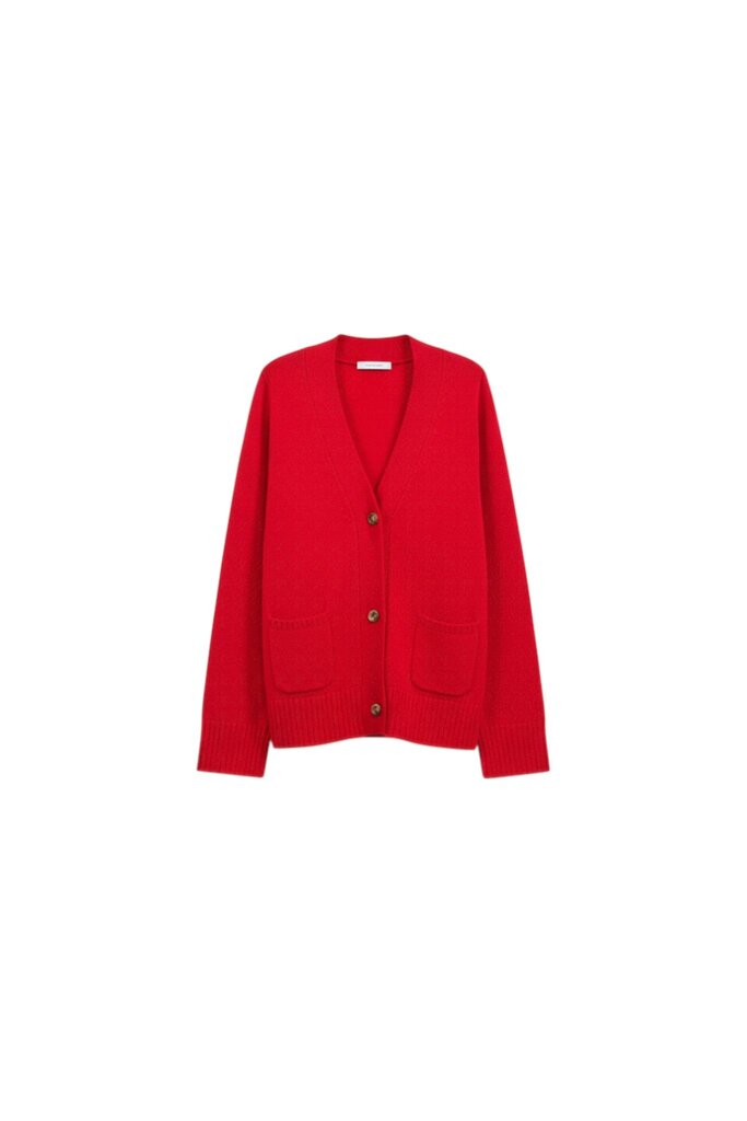 Rhune Linn Cardigan Red SS26