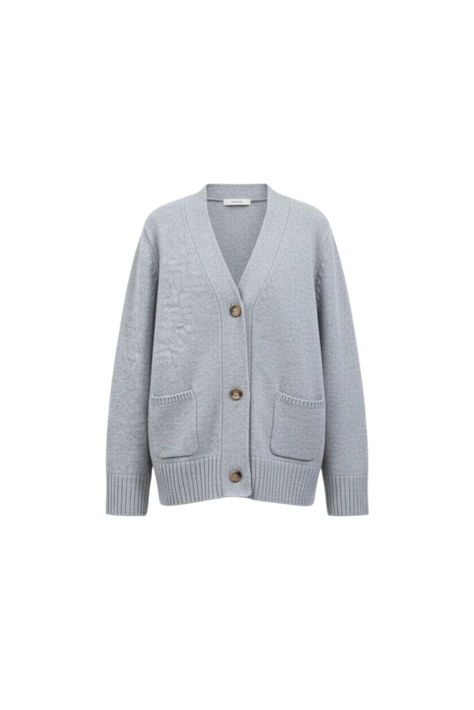 Rhune Linn Cardigan Grey SS26