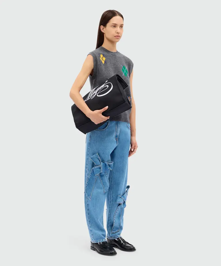 MSGM Bow jeans
