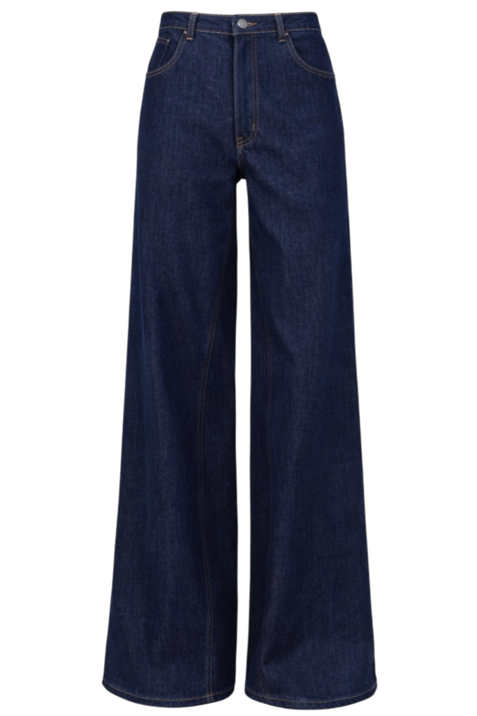 Rhune Feline Pants Denim Navy