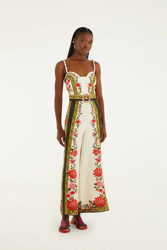 FARM Rio Floral jumpsuit