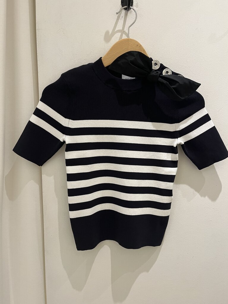 Patou Striped bow knit