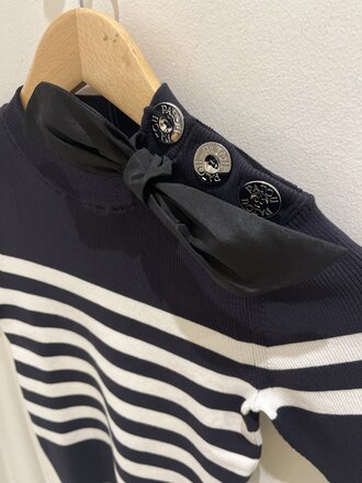 Patou Striped bow knit