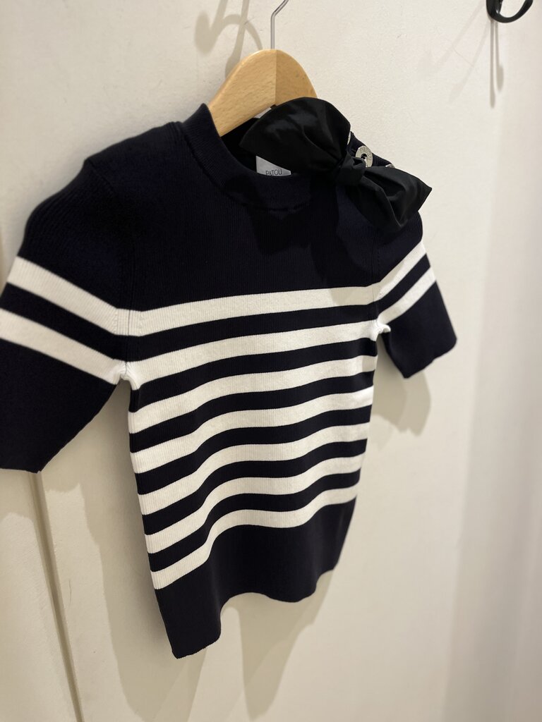 Patou Striped bow knit